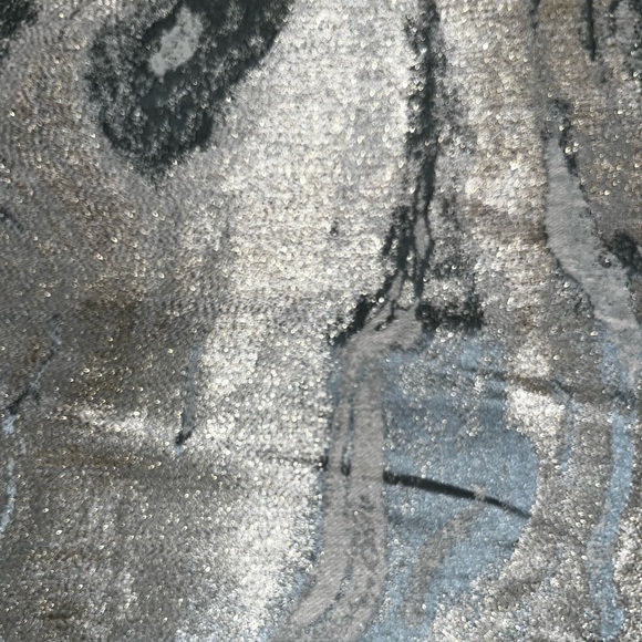 1-NWT CALLISTO HOME SEAFOAM MARBLE CURTAINS SET OF 2  36”x 96” PANELS - Picture 4 of 9